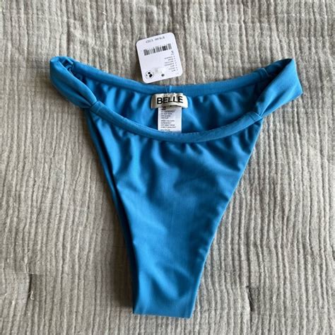 Belle The Label Swim Belle The Label The Bare Bikini Bottoms Sky Blue S Poshmark