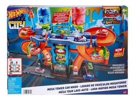 Pista Hot Wheels City Lava R Pido Mega Tower Hdp Mattel Pistas Magazine Luiza