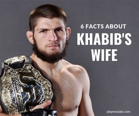 6 Facts About Khabib Nurmagomedov's Wife That Might You Don't Know