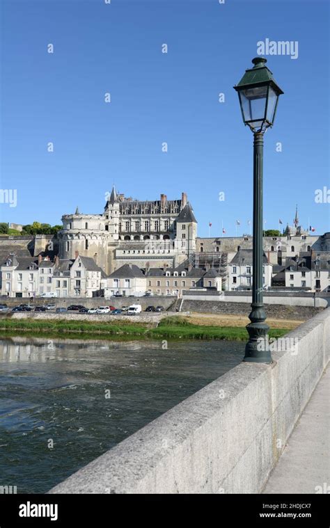 amboise castle, castle amboises Stock Photo - Alamy