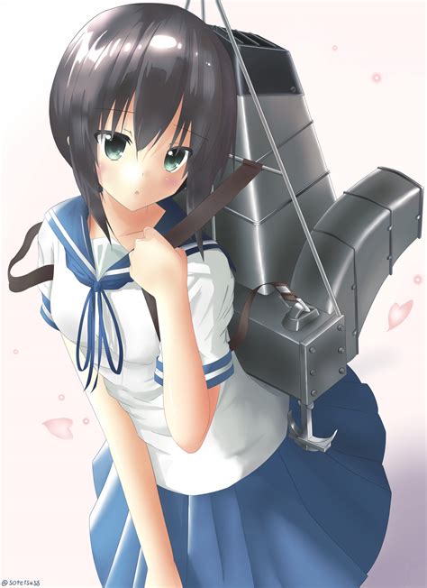 Fond d écran Anime Filles anime Collection Kantai Fubuki KanColle