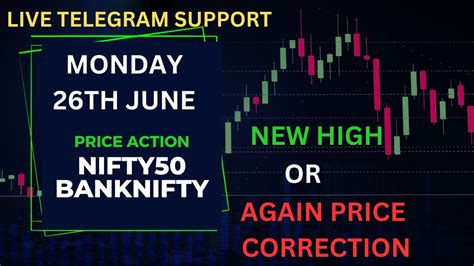 Nifty Prediction For Monday And Banknifty Best Targets 26th June