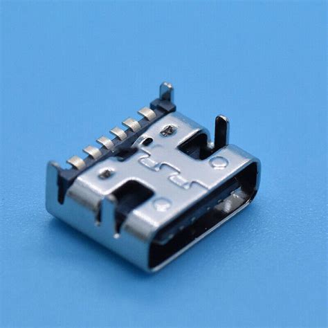 Teile Los Typ C Pin Smt Buchse Stecker Usb Typ C Weibliche