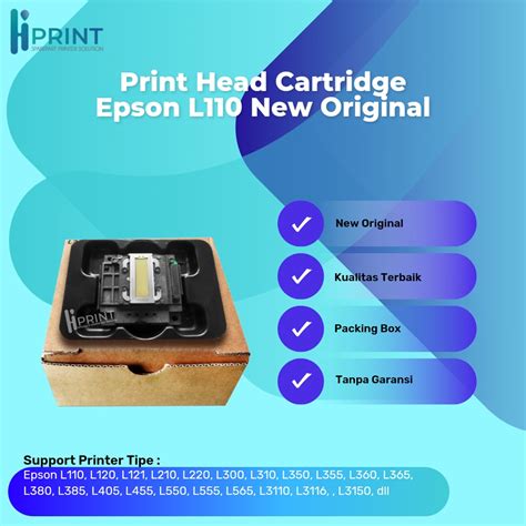 Jual Print Head Printer Epson L L L L L L Printhead