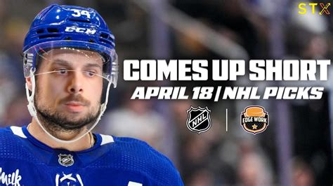 NHL Best Bets April 18 2024 2023 2024 NHL Betting And Daily Picks