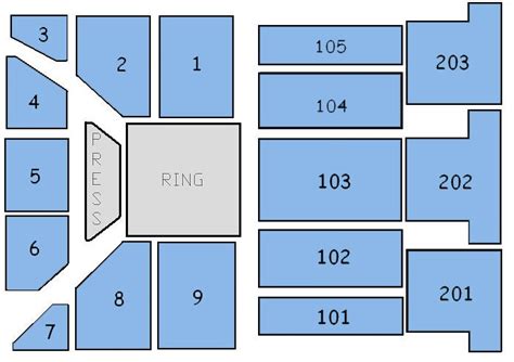 Seating Charts | Boardwalk Hall