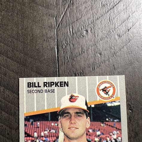 Fleer Bill Ripken Black Box Ff Error Card Baltimore Orioles