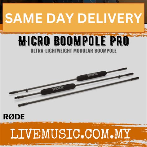 Rode Micro Boompole Pro Ultra Lightweight Modular Boompole