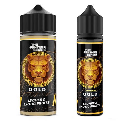 Dr Vapes Gold Panther Series 60ml 120ml Vape Bazaar