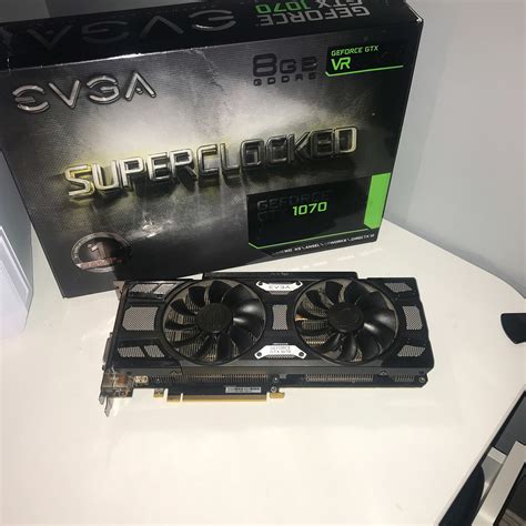 Evga Gtx 1070 8gb Card With Original Box Jawa