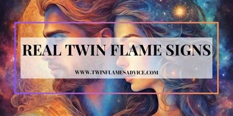 Real Twin Flame Signs