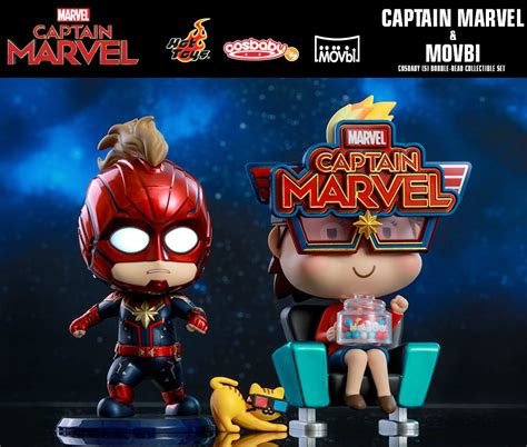 Mini Figuras Captain Marvel Cosbaby Hot Toys Blog De Brinquedo