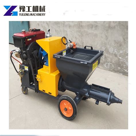 Waterproofing Cement Mortar Plaster Concrete Spraying Machine Grouting