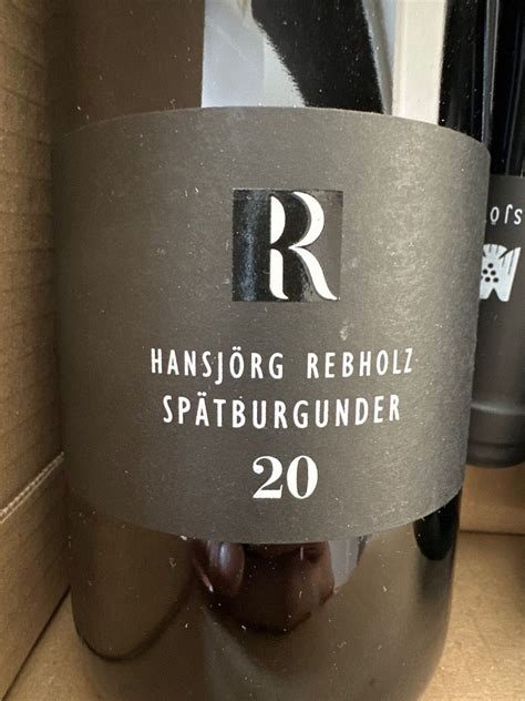 Weingut Konomierat Rebholz Arzheimer Sp Tburgunder Lage