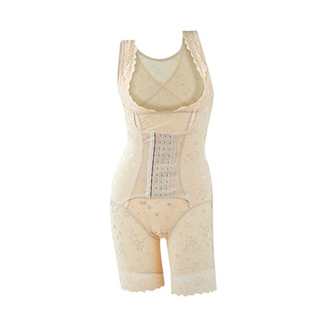 Sheknows Bodyshaper Slimming Open Bust Mid Thigh Nude Pcs Shopee Philippines