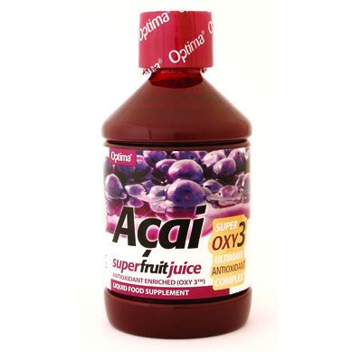 Сок от Акай ОПТИМА 500мл. | Acai juice with Oxy3 OPTIMA 500ml ...