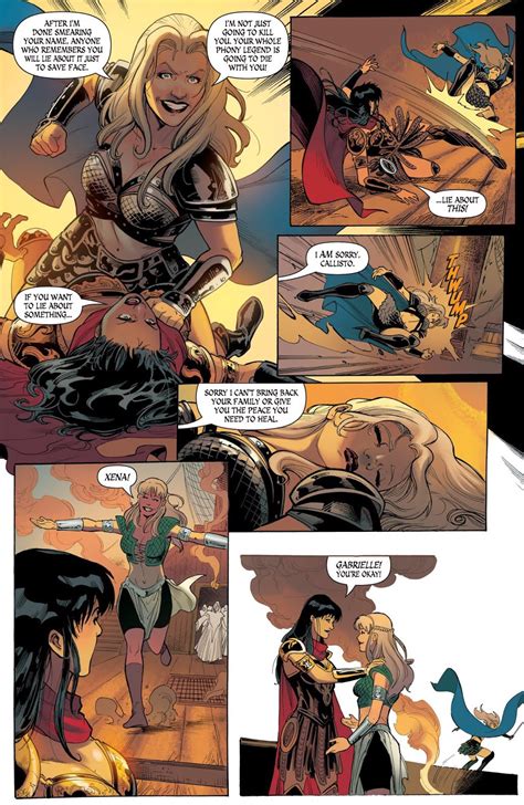 Sleepy Comics On Twitter Xena Warrior Princess 5 Knockout Scene