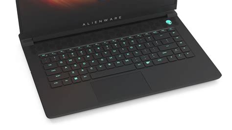 Gaming Laptop Alienware M15 R7 Turned On 3d Model 59 3ds Blend