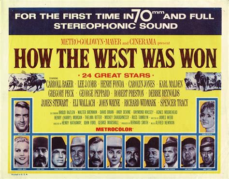 How The West Was Won : The Film Poster Gallery