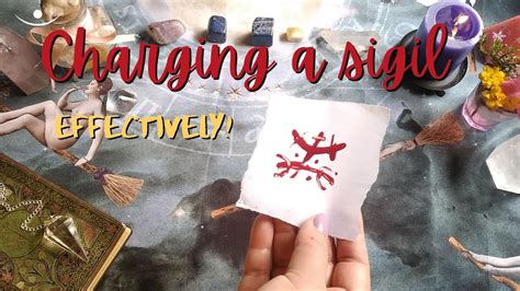 How To Charge And Activate Sigils Witchy Vlogmas2022 Youtube