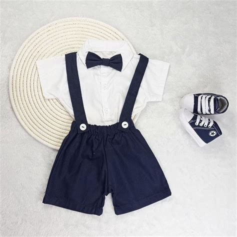 Conjunto Infantil Menino Mauricinho Camisa Social Gravata Mais