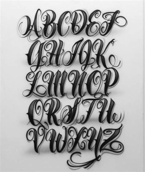 Pin On Lettering Styles Alphabet Tattoo Lettering Alphabet