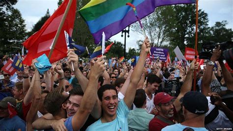 Same Sex Marriage Made Legal Across The USA BBC Newsround