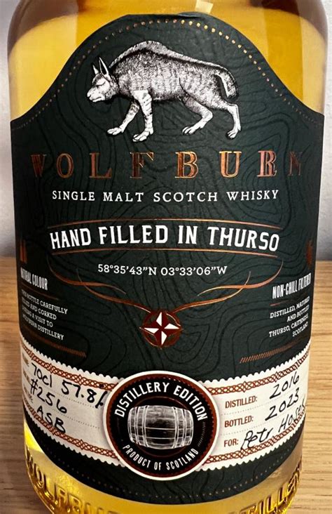 Wolfburn 2016 - Ratings and reviews - Whiskybase