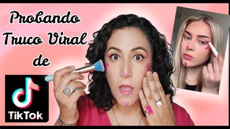 Todo Con Un Labial Probando Truco Viral De Maquillaje De Tik Tok