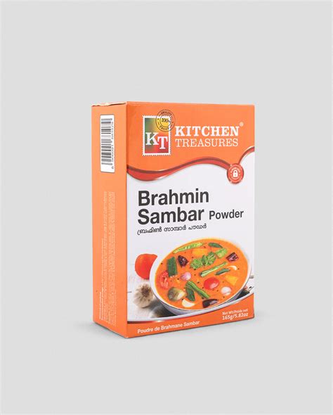 Kitchen Treasures Brahmin Sambar Powder Spicelands De