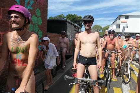 World Nude Bike Ride Byron Bay Sunday March Tanetahi