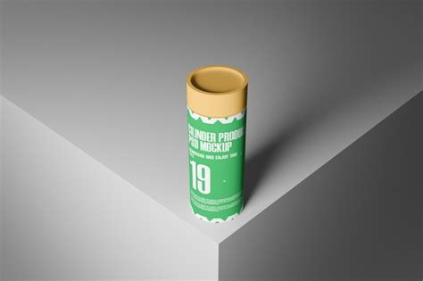 Psd De Tubo Carton Mockup Plantillas Psd Gratuitas De Gran