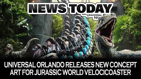 Universal Orlando Releases New Concept Art For Jurassic World