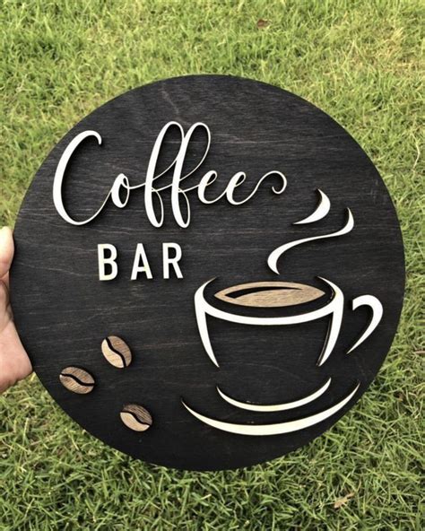 Pin By Kyla D On DIY Ideas Coffee Wood Signs Coffee Shop Decor