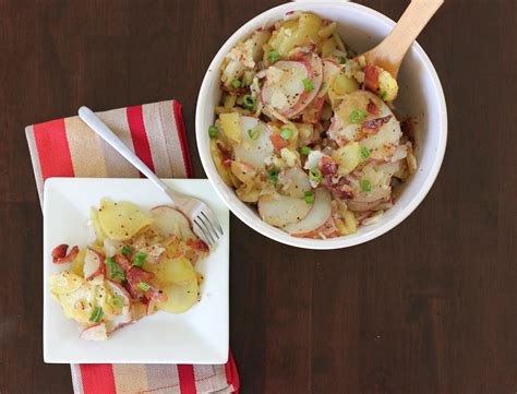 The Lucky Penny Blog German Potato Salad With Bacon And Vinegar