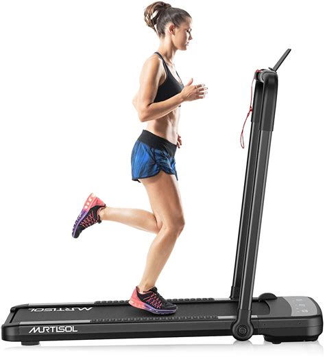 Murtisol Folding Electric Motorized Treadmill Machine Bluetooth Mobile