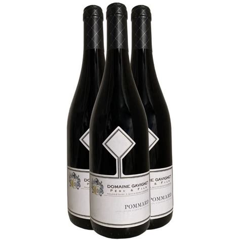 Pommard Rouge 2021 Lot de 3x75cl Domaine Gavignet Père et Fils