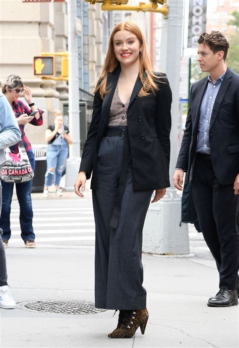 Kennedy Mcmann Arrives At Build Series For Nancy Drew In New York 10 07 2019 Hawtcelebs