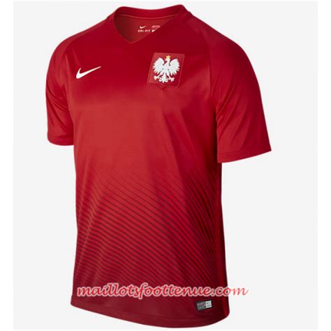 Maillot Tenue Pologne Exterieur Euro 2016