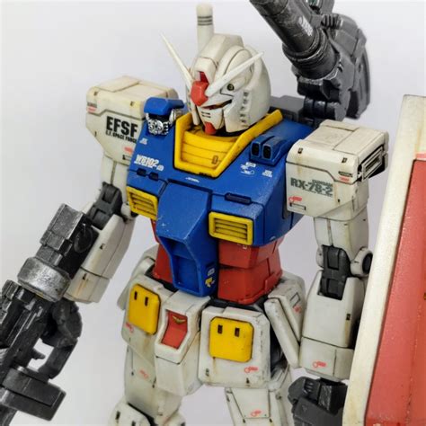 Hg Rx 78 02 ガンダムthe Origin版｜りゅありさんのガンプラ作品｜gunsta（ガンスタ）