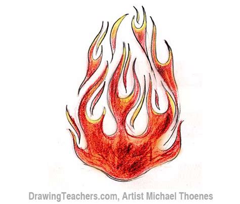 How to Draw Flames