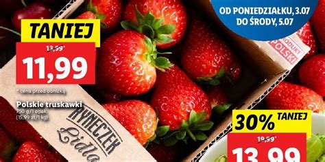 Promocja Truskawki W Lidl