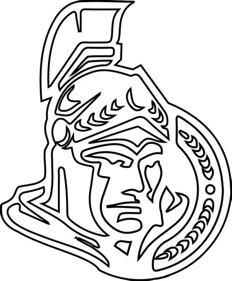 San Jose Sharks Logo Coloring Page - Free Printable Coloring Pages for Kids