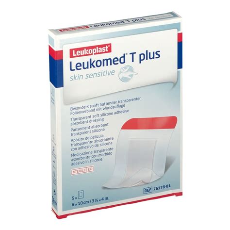 Leukoplast® Leukomed® T Plus Skin Sensitive 8 X 10 Cm 5 Pcs Redcare