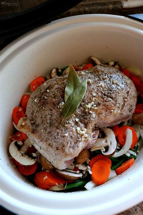 Slow Cooker Pork Sirloin Roast with Vegetables - Cozy Country Living | Recipe | Pork sirloin ...