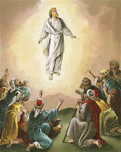 The Ascension Of Jesus In The New Testament Made In Atlantis