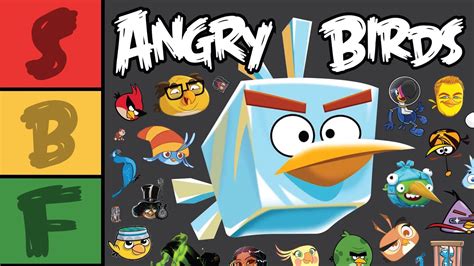 Ranking Every Angry Birds Bird Part Youtube