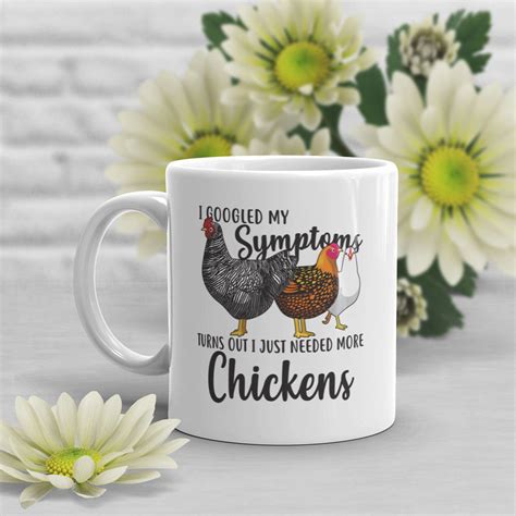 Chicken Coffee Mug Cute Chicken T Chicken Lover Funny Etsy