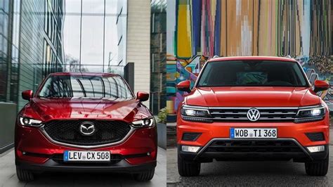 Mazda Cx Vs Volkswagen Tiguan Youtube