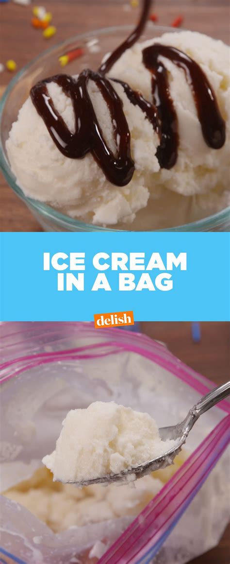 How To Make Ice Cream In A Bag Howto Techno